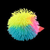 Flashing Strechable Ball(10CM) in vibrant colors, featuring a unique spiky design, perfect for fun and play.